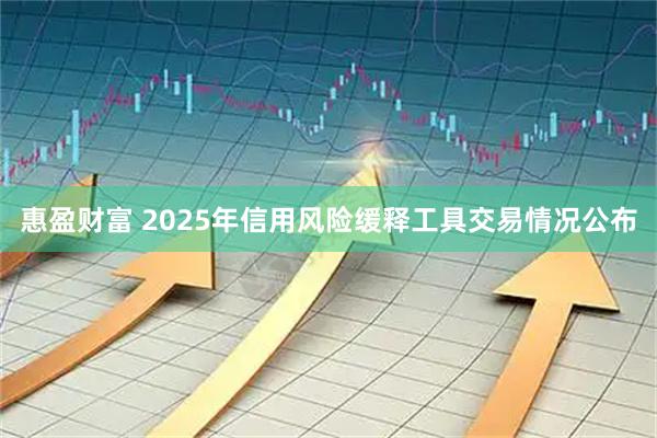 惠盈财富 2025年信用风险缓释工具交易情况公布